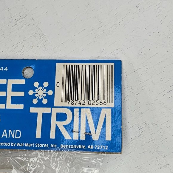 Vintage Tree Trim Christmas Candyland Ornament Candy Cane New Old Stock - Picture 7 of 8